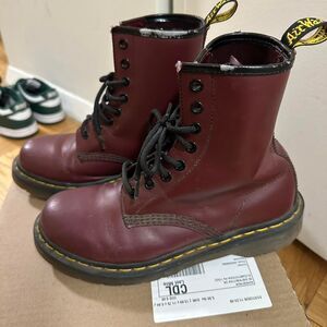 Dr-martens Women's Burgundy Boots